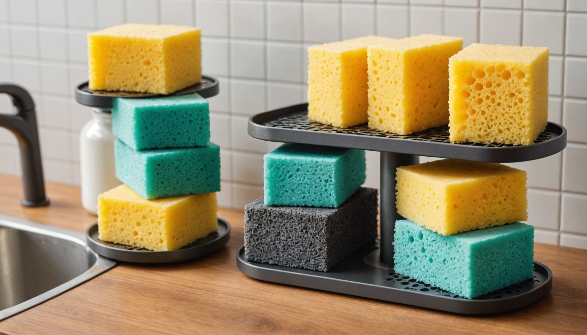 Vos questions sur l'organisation optimale avec des porte-éponges